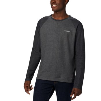 Columbia Flare Gun Long Sleeve Raglan, Sudaderas Negros Para Hombre | 107468-SDX